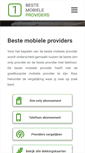 Mobile Screenshot of bestemobieleproviders.nl